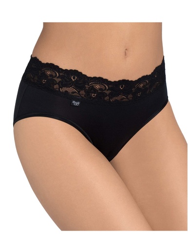 Lot de 4 slips midi Romance