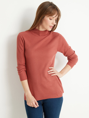 Pull chaussette, col montant