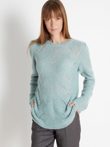Pull doudou, avec mohair