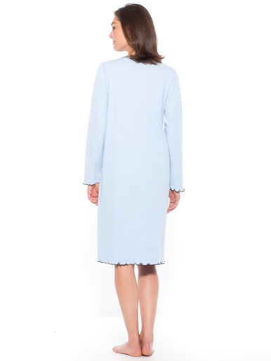 Chemise de nuit courte interlock