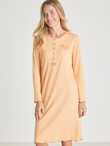 Chemise de nuit courte interlock
