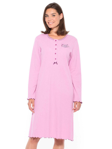 Chemise de nuit courte interlock - Daxon - 