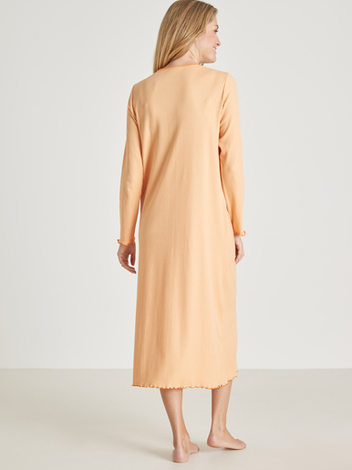 Chemise de nuit longue, interlock