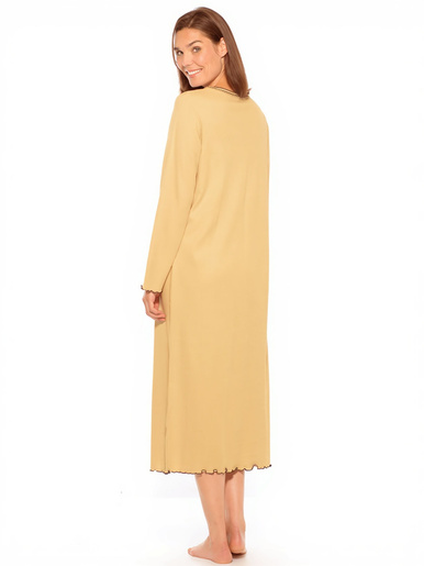 Chemise de nuit longue, interlock
