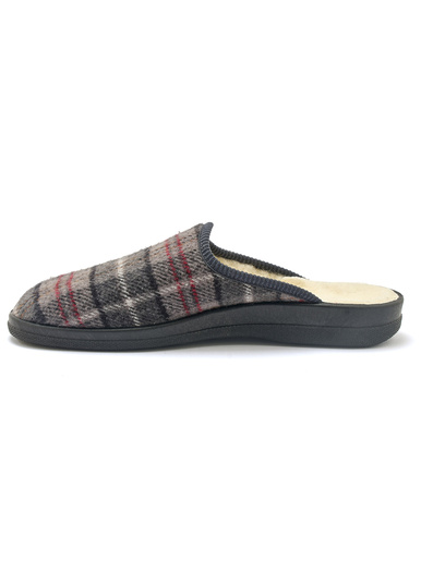 Mules mixtes fourrées laine majoritaire