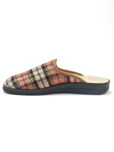 Mules mixtes fourrées laine majoritaire
