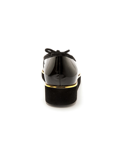 Ballerines fantaisie en cuir