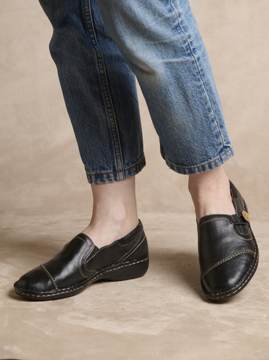 Sans-gêne tannage végétal - Pédiconfort - Noir