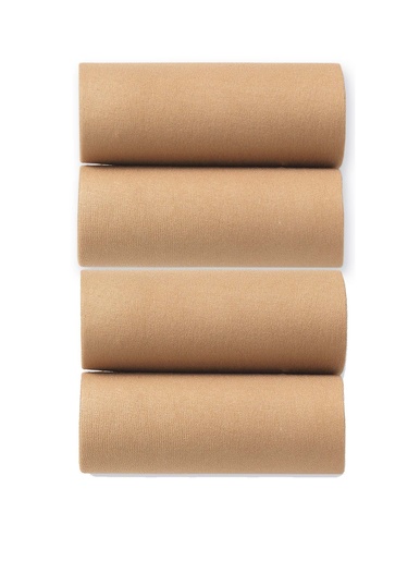Lot de 4 paires de mi-bas grande largeur