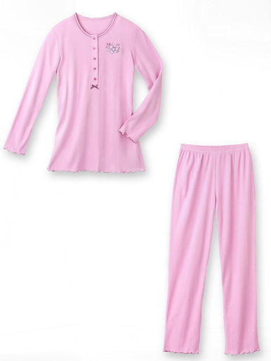 Pyjama maille interlock - Daxon - 