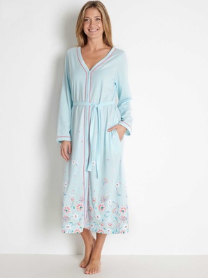 Robe De Chambre Peignoir Femme Grandes Tailles Daxon