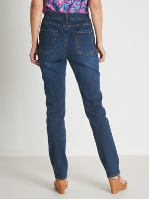 Jean Femme Susan Graver Taille élastique - Taille 18 (grande Taille) - Bleu - Neuf Sans étiquettes