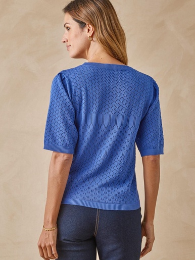 Pull manches au coude