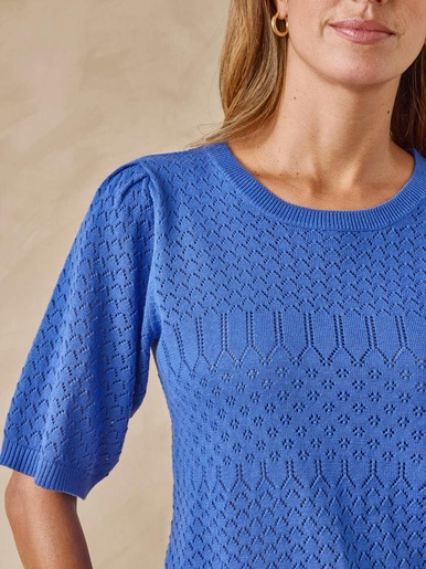 Pull manches au coude