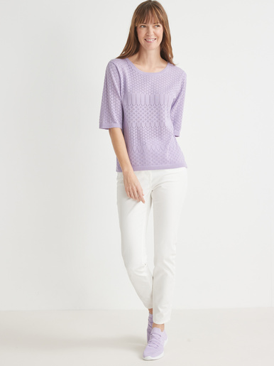 Pull manches au coude
