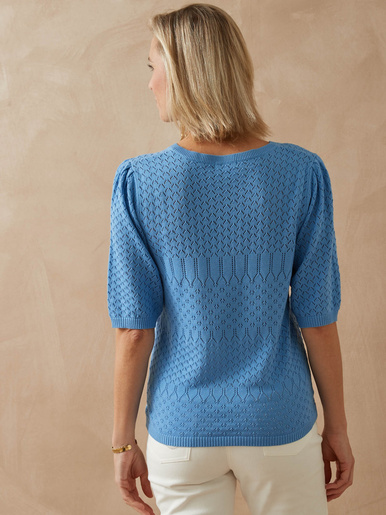 Pull manches au coude