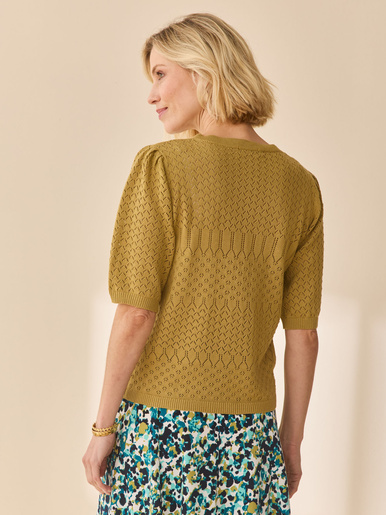 Pull manches au coude
