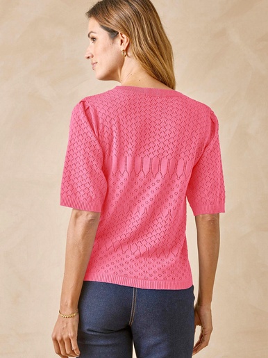 Pull manches au coude