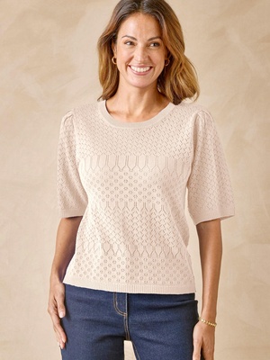 Pull manches au coude