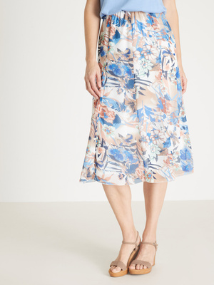 Jupe élastiquée évasée