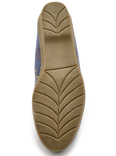Mocassins cuir imprimé - Pédiconfort - 