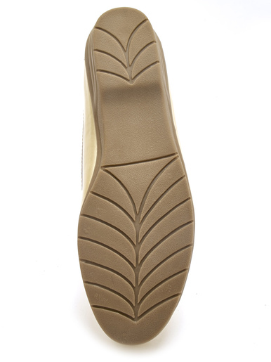 Mocassins cuir imprimé