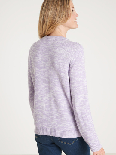 Cardigan en maille torsadée