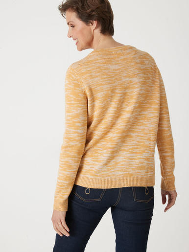Cardigan en maille torsadée