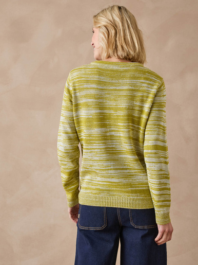 Cardigan en maille torsadée