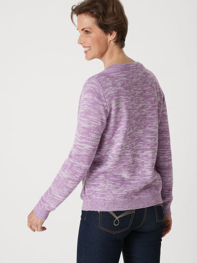 Cardigan en maille torsadée