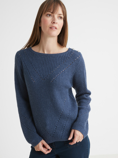 Pull en côtes perlées - Daxon -