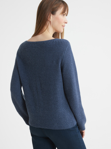 Pull en côtes perlées - Daxon - 