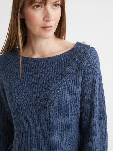 Pull en côtes perlées - Daxon - 