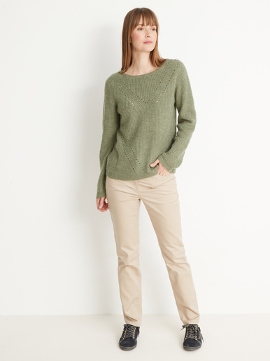 Pull en côtes perlées - Daxon - 