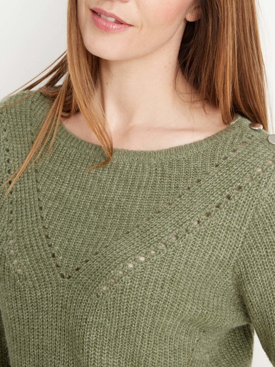 Pull en côtes perlées - Daxon - 