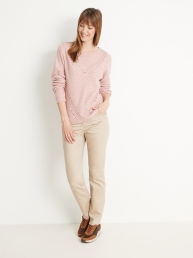 Pull en côtes perlées - Daxon - 