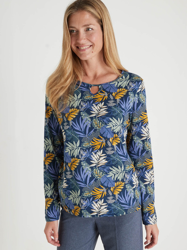 Tee-shirt encolure fantaisie