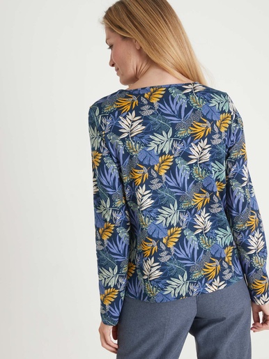 Tee-shirt encolure fantaisie
