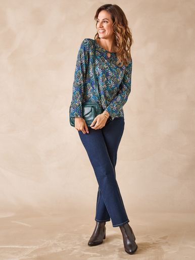 Tee-shirt encolure fantaisie
