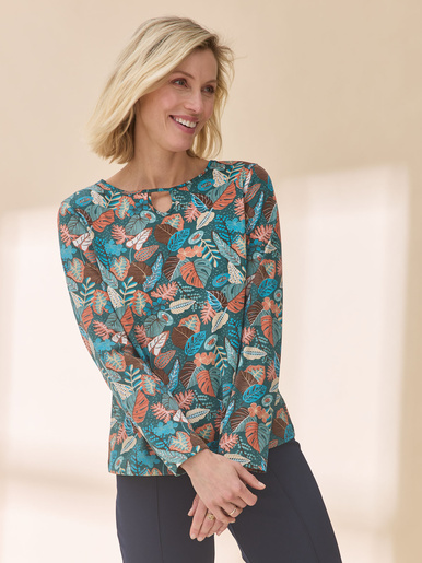 Tee-shirt encolure fantaisie