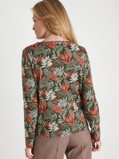 Tee-shirt encolure fantaisie
