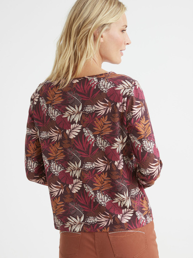 Tee-shirt encolure fantaisie