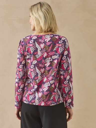 Tee-shirt encolure fantaisie