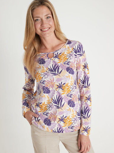 Tee-shirt encolure fantaisie