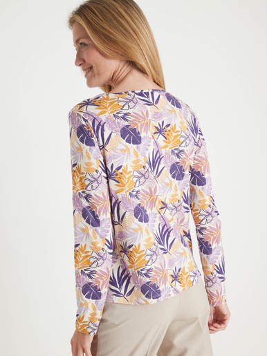 Tee-shirt encolure fantaisie