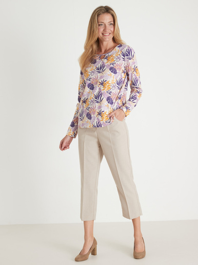 Tee-shirt encolure fantaisie