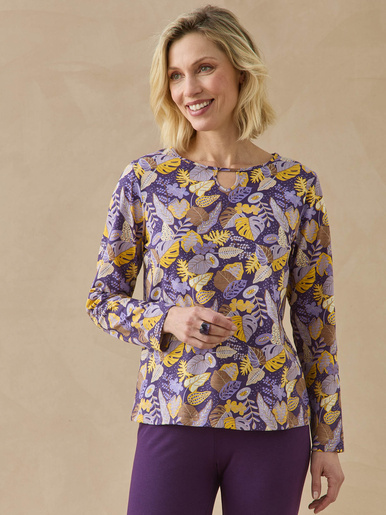 Tee-shirt encolure fantaisie