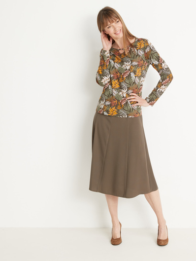 Tee-shirt encolure fantaisie