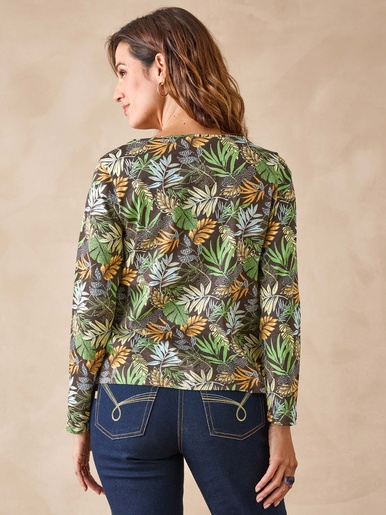 Tee-shirt encolure fantaisie
