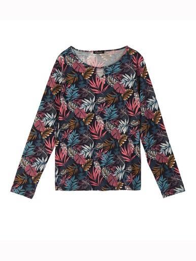 Tee-shirt encolure fantaisie